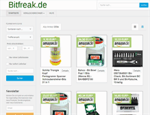 Tablet Screenshot of bitfreak.de